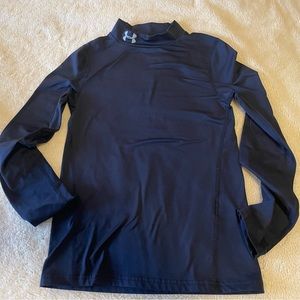 Like new! Boys Under Amour Cold Gear Fitted Mock Neck Long Sleeve
